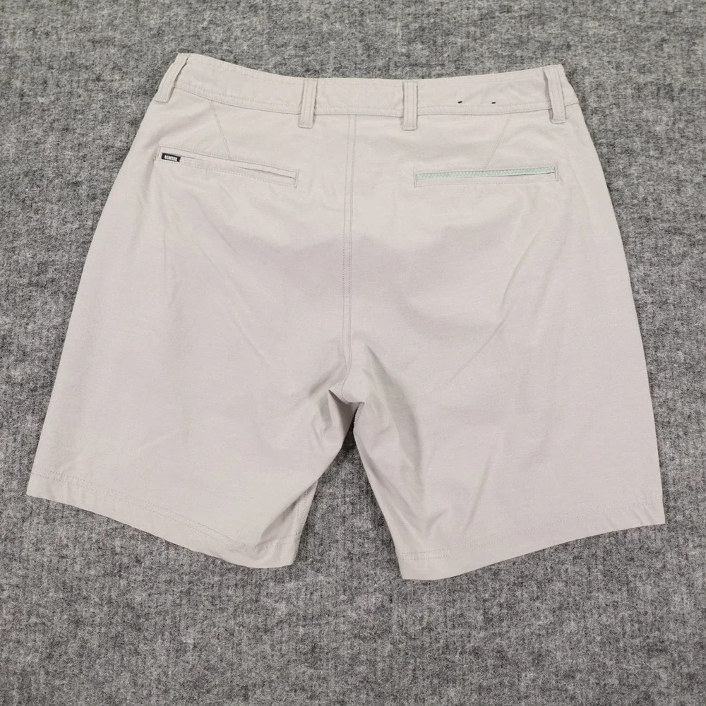 Linksoul Shorts Mens 30 Gray Boardwalker Performance‎ Stretch Lightweight Golf - Picture 2 of 8